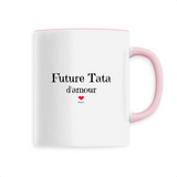 Mug - Future Tata d'amour - 6 Coloris - Cadeau Original - Cadeau Personnalisable - Cadeaux-Positifs.com -Unique-Blanc-
