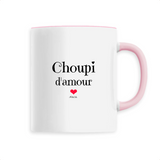 Mug - Choupi d'amour - 6 Coloris - Cadeau Original & Tendre - Cadeau Personnalisable - Cadeaux-Positifs.com -Unique-Rose-