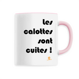 Mug - Les calottes sont cuites - 6 Coloris - Cadeau Engagé Ecolo - Cadeau Personnalisable - Cadeaux-Positifs.com -Unique-Blanc-