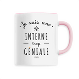 Mug - Une Interne trop Géniale - 6 Coloris - Cadeau Original - Cadeau Personnalisable - Cadeaux-Positifs.com -Unique-Blanc-