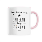 Mug - Un Interne trop Génial - 6 Coloris - Cadeau Original - Cadeau Personnalisable - Cadeaux-Positifs.com -Unique-Blanc-