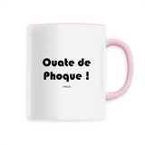 Mug - Ouate de Phoque - 6 Coloris - Cadeau Drôle - Humour - Cadeau Personnalisable - Cadeaux-Positifs.com -Unique-Blanc-