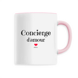 Mug - Concierge d'amour - 6 Coloris - Cadeau Original & Unique - Cadeau Personnalisable - Cadeaux-Positifs.com -Unique-Rose-