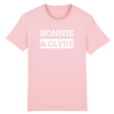 T-Shirt Premium - Bonnie & Clyde - Coton Bio - 12 Coloris - Mythique - Cadeau Personnalisable - Cadeaux-Positifs.com -XS-Orange-