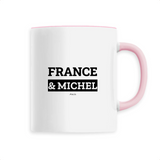 Mug - France & Michel - 6 Coloris - Cadeau Original & Mythique - Cadeau Personnalisable - Cadeaux-Positifs.com -Unique-Blanc-