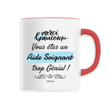 Mug - Merci Aide Soignant - 6 Coloris - Cadeau Original - Cadeau Personnalisable - Cadeaux-Positifs.com -Unique-Blanc-