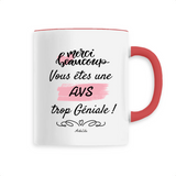 Mug - Merci AVS - 6 Coloris - Cadeau Original - Cadeau Personnalisable - Cadeaux-Positifs.com -Unique-Blanc-