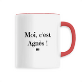 Mug - Moi c'est Agnès - 6 Coloris - Cadeau Original - Cadeau Personnalisable - Cadeaux-Positifs.com -Unique-Blanc-