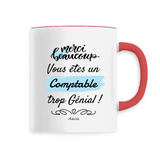 Mug - Merci, vous êtes un Comptable trop Génial - 6 Coloris - Cadeau Personnalisable - Cadeaux-Positifs.com -Unique-Blanc-