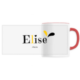 Mug - Elise - 6 Coloris - Cadeau Original - Cadeau Personnalisable - Cadeaux-Positifs.com -Unique-Rouge-