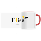 Mug - Elise - 6 Coloris - Cadeau Original - Cadeau Personnalisable - Cadeaux-Positifs.com -Unique-Blanc-