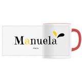 Mug - Manuela - 6 Coloris - Cadeau Original - Cadeau Personnalisable - Cadeaux-Positifs.com -Unique-Blanc-