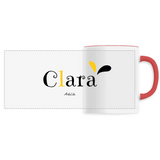 Mug - Clara - 6 Coloris - Cadeau Original - Cadeau Personnalisable - Cadeaux-Positifs.com -Unique-Blanc-