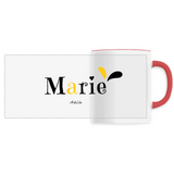 Mug - Marie - 6 Coloris - Cadeau Original - Cadeau Personnalisable - Cadeaux-Positifs.com -Unique-Blanc-