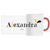Mug - Alexandra - 6 Coloris - Cadeau Original - Cadeau Personnalisable - Cadeaux-Positifs.com -Unique-Blanc-