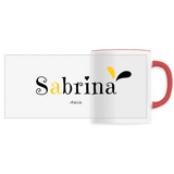 Mug - Sabrina - 6 Coloris - Cadeau Original - Cadeau Personnalisable - Cadeaux-Positifs.com -Unique-Blanc-