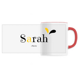 Mug - Sarah - 6 Coloris - Cadeau Original - Cadeau Personnalisable - Cadeaux-Positifs.com -Unique-Blanc-