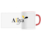 Mug - Aliya - 6 Coloris - Cadeau Original - Cadeau Personnalisable - Cadeaux-Positifs.com -Unique-Blanc-