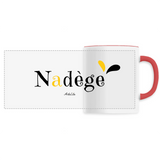 Mug - Nadège - 6 Coloris - Cadeau Original - Cadeau Personnalisable - Cadeaux-Positifs.com -Unique-Rouge-