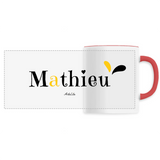 Mug - Mathieu - 6 Coloris - Cadeau Original - Cadeau Personnalisable - Cadeaux-Positifs.com -Unique-Blanc-