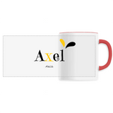Mug - Axel - 6 Coloris - Cadeau Original - Cadeau Personnalisable - Cadeaux-Positifs.com -Unique-Blanc-