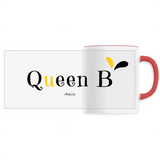 Mug - Queen B - 6 Coloris - Cadeau Original - Cadeau Personnalisable - Cadeaux-Positifs.com -Unique-Rouge-