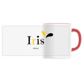 Mug - Iris - 6 Coloris - Cadeau Original - Cadeau Personnalisable - Cadeaux-Positifs.com -Unique-Rouge-