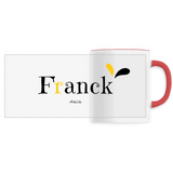 Mug - Franck - 6 Coloris - Cadeau Original - Cadeau Personnalisable - Cadeaux-Positifs.com -Unique-Rouge-