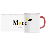 Mug - Marc - 6 Coloris - Cadeau Original - Cadeau Personnalisable - Cadeaux-Positifs.com -Unique-Blanc-