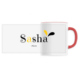 Mug - Sasha - 6 Coloris - Cadeau Original - Cadeau Personnalisable - Cadeaux-Positifs.com -Unique-Rouge-