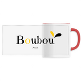 Mug - Boubou - 6 Coloris - Cadeau Original - Cadeau Personnalisable - Cadeaux-Positifs.com -Unique-Blanc-