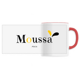 Mug - Moussa - 6 Coloris - Cadeau Original - Cadeau Personnalisable - Cadeaux-Positifs.com -Unique-Rouge-