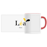 Mug - Léa - 6 Coloris - Cadeau Original - Cadeau Personnalisable - Cadeaux-Positifs.com -Unique-Blanc-