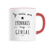 Mug - Un Lyonnais trop Génial - 6 Coloris - Cadeau Original - Cadeau Personnalisable - Cadeaux-Positifs.com -Unique-Blanc-