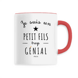 Mug - Un Petit Fils trop Génial - 6 Coloris - Cadeau Original - Cadeau Personnalisable - Cadeaux-Positifs.com -Unique-Blanc-