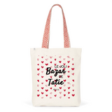 Tote Bag Premium - Le joli Bazar de Tatie - 2 Coloris - Durable - Cadeau Personnalisable - Cadeaux-Positifs.com -Unique-Rouge-
