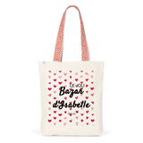 Tote Bag Premium - Le joli Bazar d'Isabelle - 2 Coloris - Durable - Cadeau Personnalisable - Cadeaux-Positifs.com -Unique-Rouge-