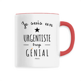 Mug - Un Urgentiste trop Génial - 6 Coloris - Cadeau Original - Cadeau Personnalisable - Cadeaux-Positifs.com -Unique-Blanc-