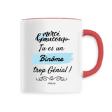 Mug - Merci, tu es un Binôme trop Génial - 6 Coloris - Unique - Cadeau Personnalisable - Cadeaux-Positifs.com -Unique-Blanc-