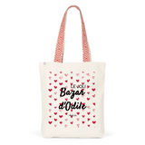 Tote Bag Premium - Le joli Bazar d'Odile - 2 Coloris - Durable - Cadeau Personnalisable - Cadeaux-Positifs.com -Unique-Rouge-