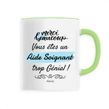 Mug - Merci Aide Soignant - 6 Coloris - Cadeau Original - Cadeau Personnalisable - Cadeaux-Positifs.com -Unique-Blanc-