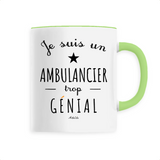 Mug - Un Ambulancier trop Génial - 6 Coloris - Cadeau Original - Cadeau Personnalisable - Cadeaux-Positifs.com -Unique-Blanc-