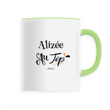 Mug - Alizée au Top - 6 Coloris - Cadeau Original - Cadeau Personnalisable - Cadeaux-Positifs.com -Unique-Blanc-