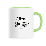 Mug - Alizée au Top - 6 Coloris - Cadeau Original - Cadeau Personnalisable - Cadeaux-Positifs.com -Unique-Vert-