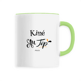 Mug - Kiné au Top - 6 Coloris - Cadeau Original - Cadeau Personnalisable - Cadeaux-Positifs.com -Unique-Blanc-