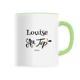 Mug - Louise au Top - 6 Coloris - Cadeau Original - Cadeau Personnalisable - Cadeaux-Positifs.com -Unique-Vert-