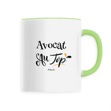 Mug - Avocat au Top - 6 Coloris - Cadeau Original - Cadeau Personnalisable - Cadeaux-Positifs.com -Unique-Blanc-