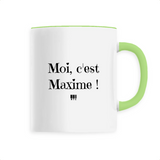 Mug - Moi c'est Maxime - 6 Coloris - Cadeau Original - Cadeau Personnalisable - Cadeaux-Positifs.com -Unique-Blanc-