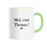 Mug - Moi c'est Thomas - 6 Coloris - Cadeau Original - Cadeau Personnalisable - Cadeaux-Positifs.com -Unique-Blanc-