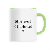 Mug - Moi c'est Charlotte - 6 Coloris - Cadeau Original - Cadeau Personnalisable - Cadeaux-Positifs.com -Unique-Blanc-